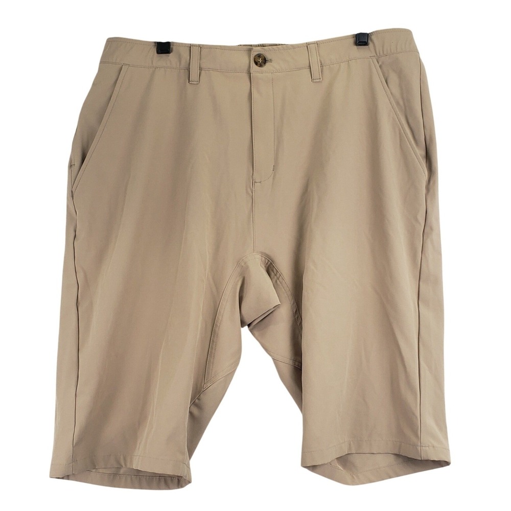 33,000ft Performance Shorts Mens 40 Tan Khaki Hiking Gorpcore Outdoor